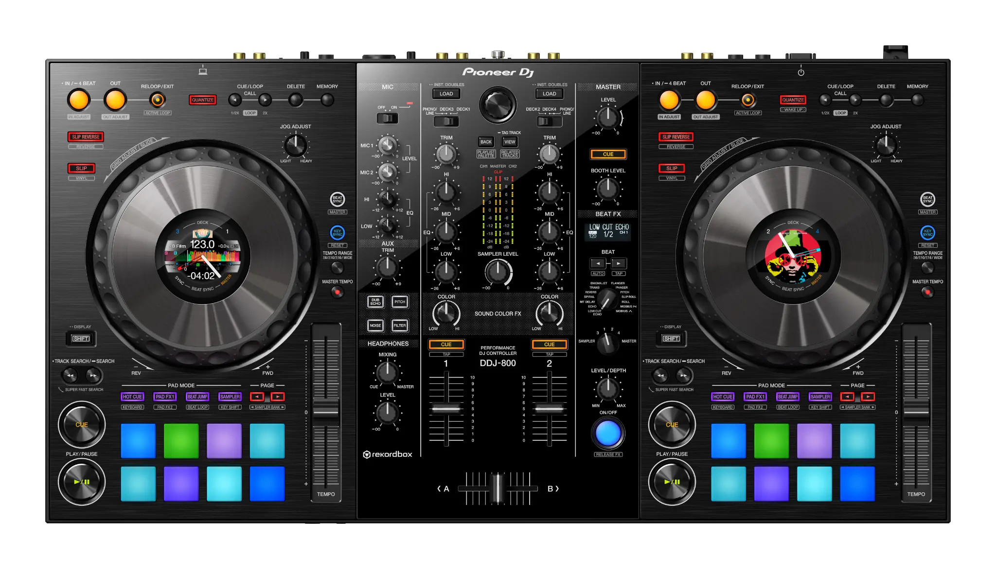 Pioneer DJ DDJ-800 2-Kanal DJ Controller für Rekordbox
