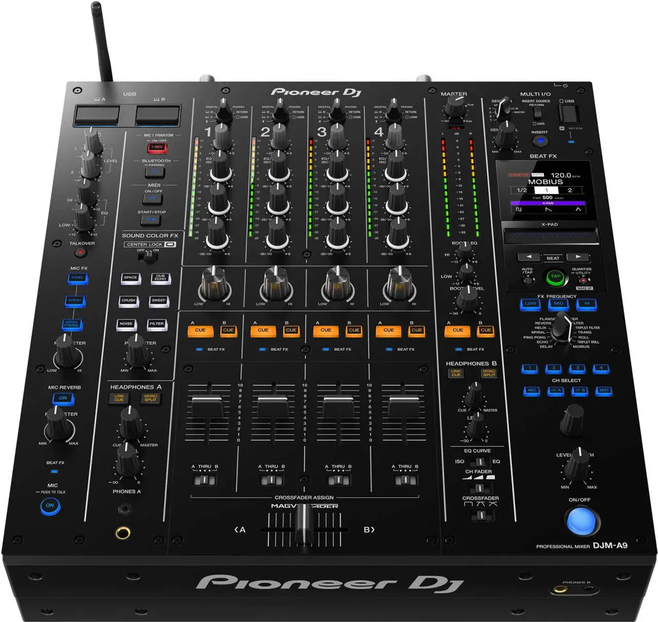 Pioneer DJ DJM-A9 4-Kanal DJ-Mixer - Bild 2