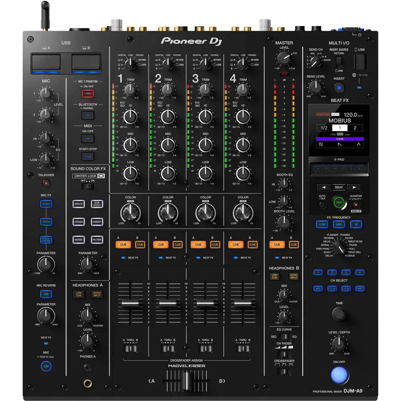 Pioneer DJ DJM-A9 4-Kanal DJ-Mixer - Bild 3