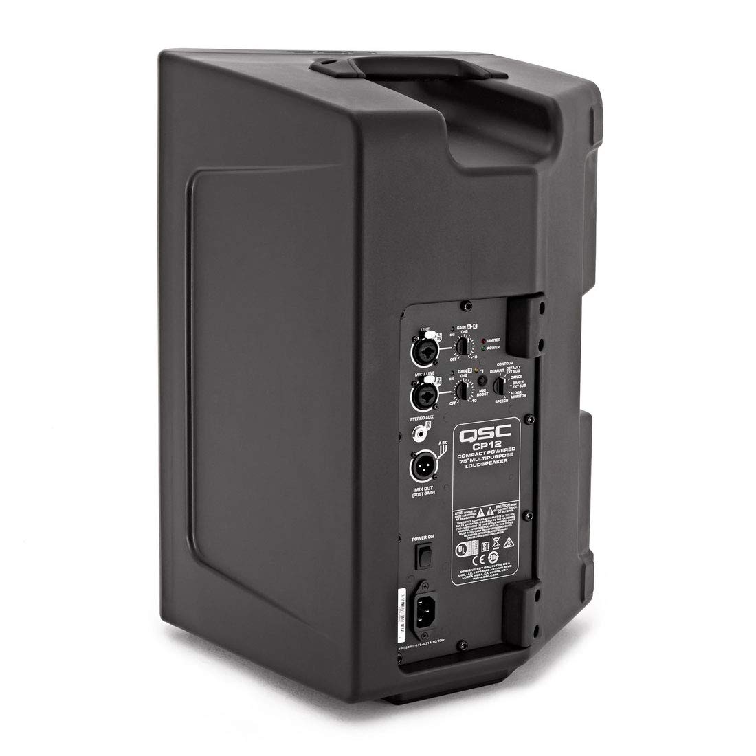 QSC CP12 12" 1000W Kompakter Aktiv-Lautsprecher